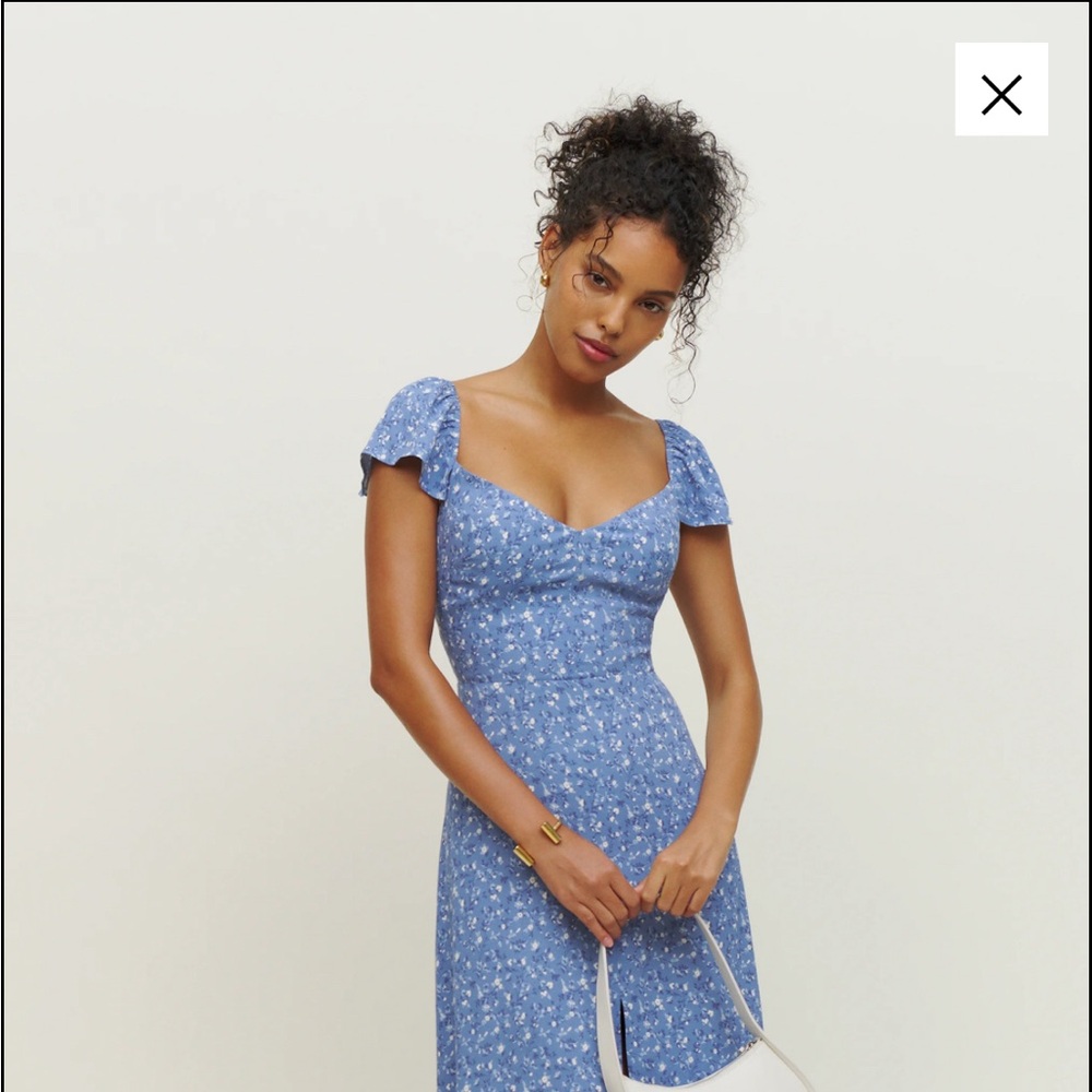 Reformation Baxley Dress - Eve, size 8